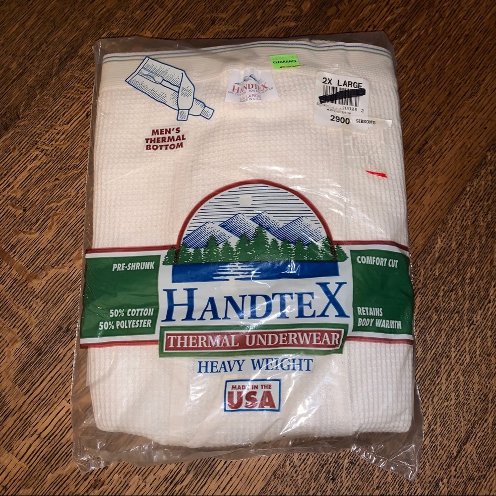 HANDTEX VINTAGE THERMAL  NIP LONG JOHNS (N)